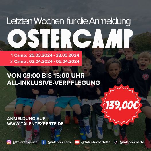 Feriencamps in Aachen - Fußballcamps