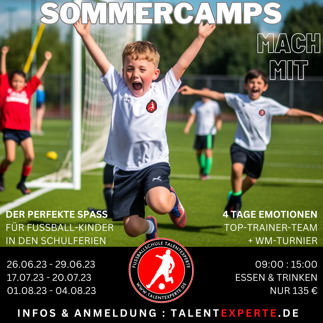 Sommercamps in Aachen - Fußballcamps